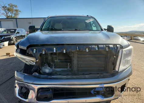 2017 Nissan Titan Sv from USA, damaged, VIN 1N6AA1E56HN500512